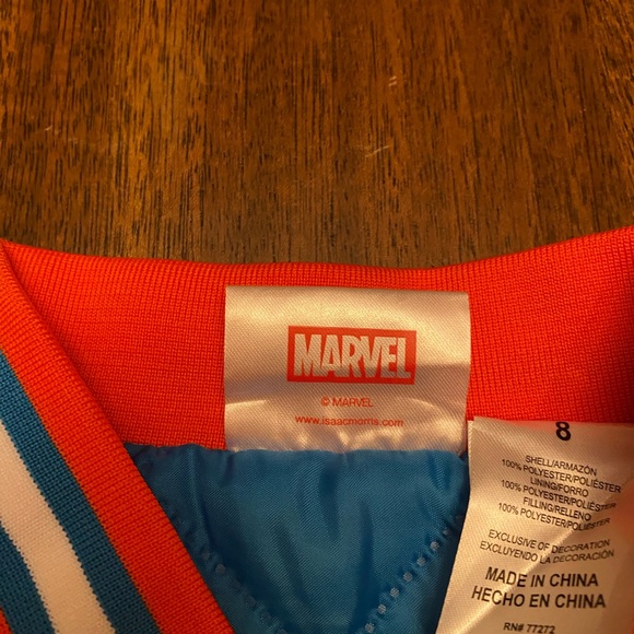 Marvel Red and Blue Superhero Kids Costume Jacket - Picture 6 of 10